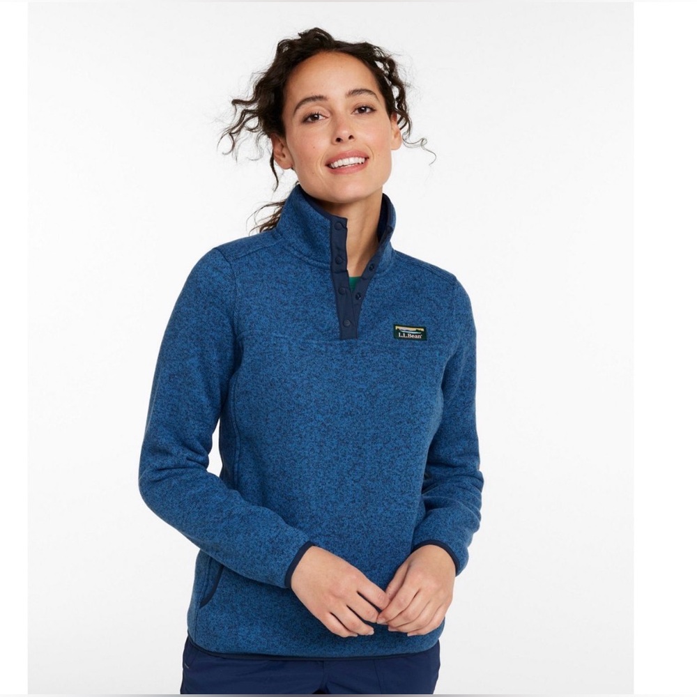 L.L.Bean Sweater Fleece Pullover. Womens large.